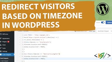How to Redirect Visitor Based on Timezone using Custom Script in WordPress | Time Zones