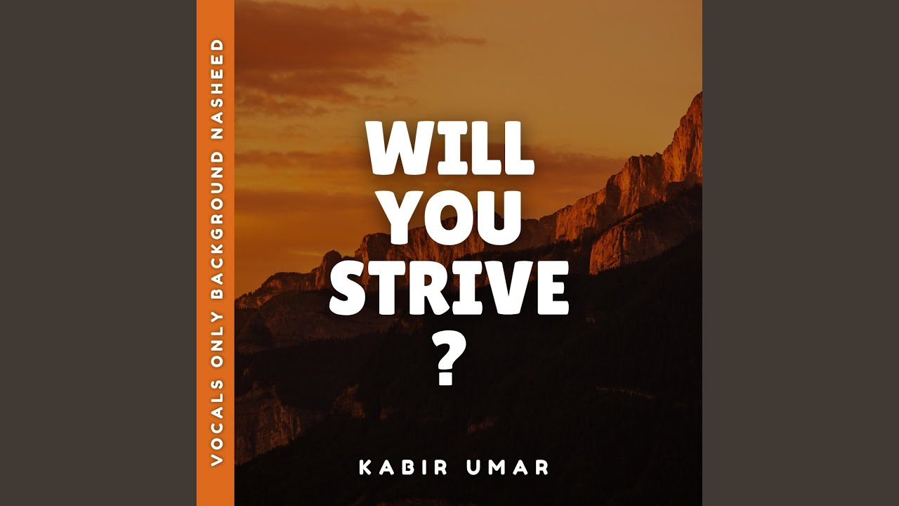 Watch Will You Strive? on YouTube Watch Will You Strive? on YouTube
