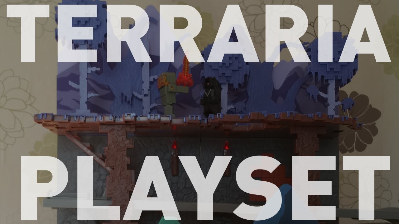 Terraria Corruption Playset - Full Unboxing and Review 