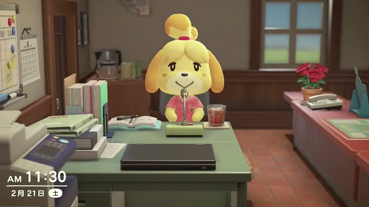 無人島生活【あつまれ どうぶつの森】