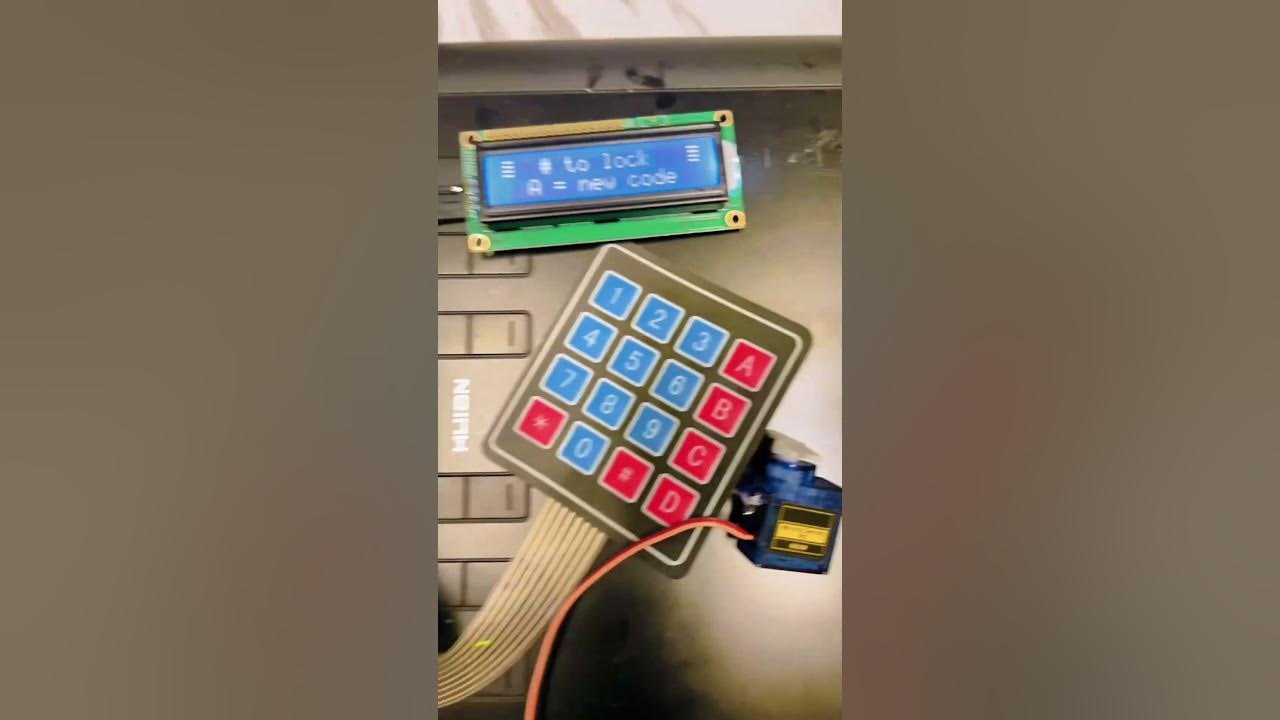 Safe lock mechanism through arduino #maths #education #arduino # ...