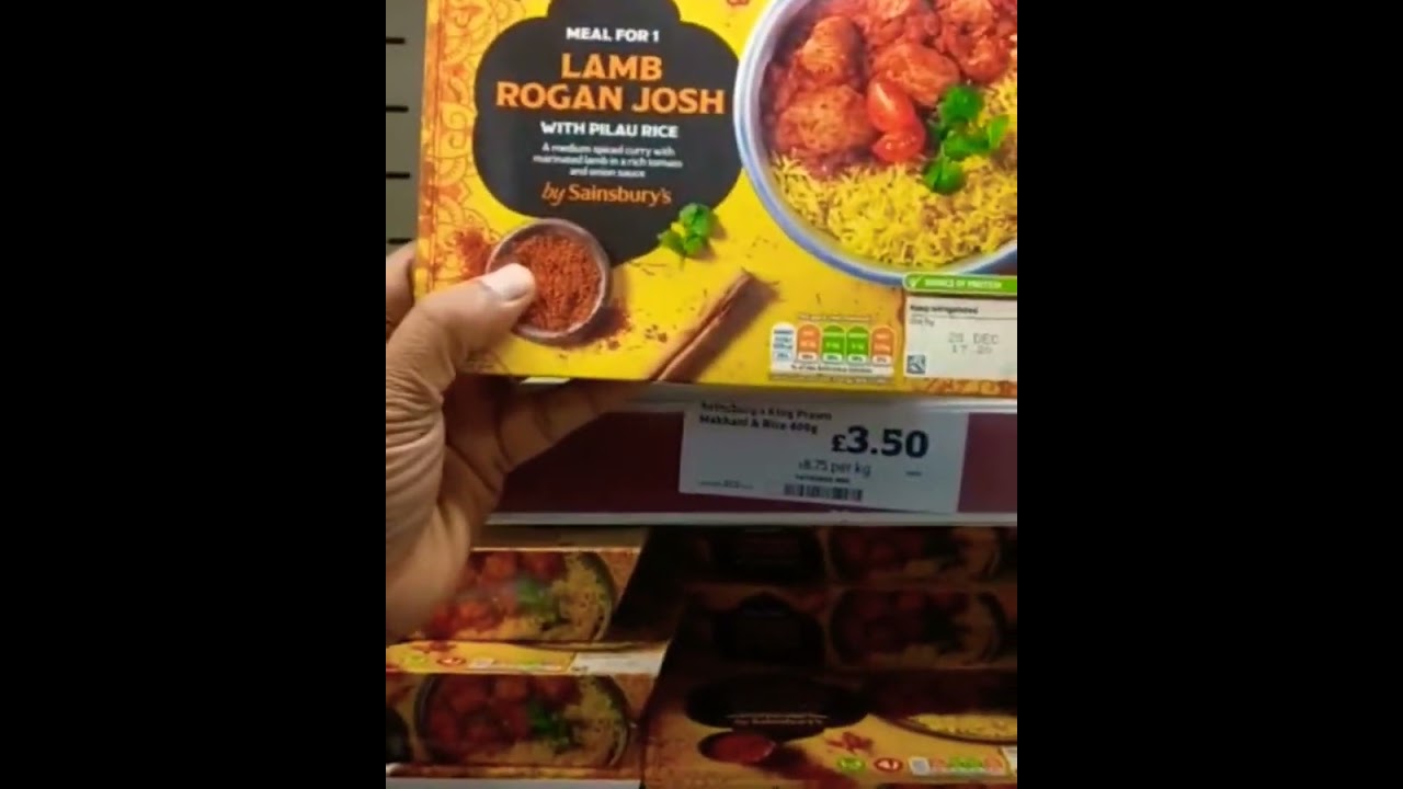 Chicken Tikka Biryani in Sainsbury's |#shorts #food #chicken #indianfood #india #indian