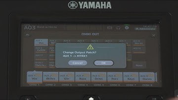 Patching the Outputs - Yamaha TF QuickTips ep19