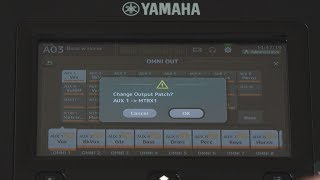 Patching the Outputs - Yamaha TF QuickTips ep19 screenshot 5