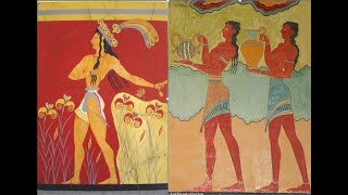 آثار وحضارة بحر إيجة -  قصر كنوسوس في كريت  Knossos Palace