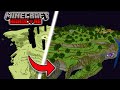 I transformed the End into the Overworld in Hardcore Minecraft #Shorts