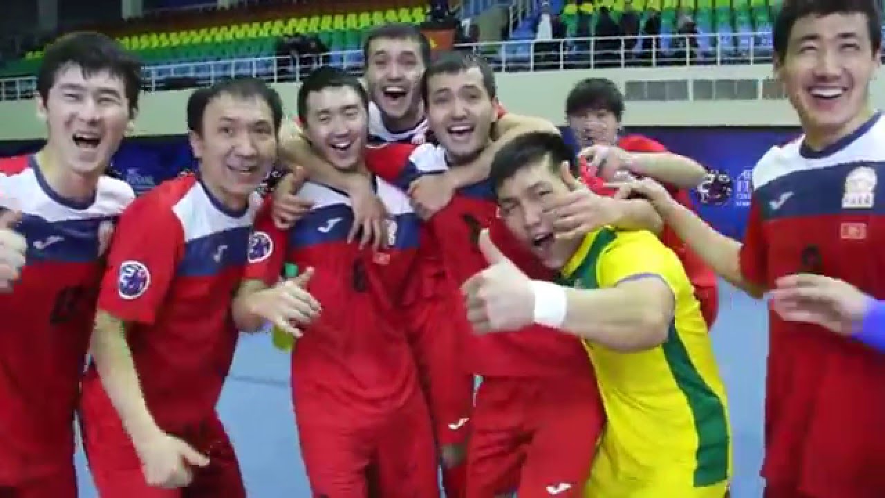 Kyrgyzstan celebrating win YouTube