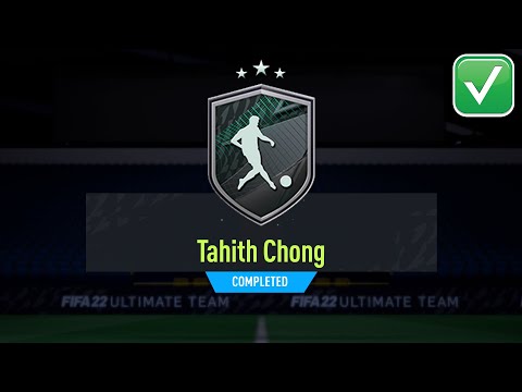 TAHITH CHONG SQUAD FOUNDATIONS SBC FIFA 22 (SQUAD FOUNDATIONS CHONG SBC CHEAPEST)