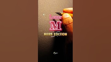 Sign like a BOSS 🔥🖋️ #howtosign #M #signatureideas