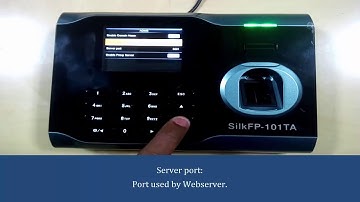 ADMS setting option in SilkFP101TA Device