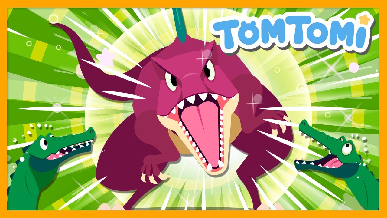 SPINOSAURUS SONG - Dinosaur Battles - Spinosaurus vs T-Rex - Dinosaur Songs  by Howdytoons 