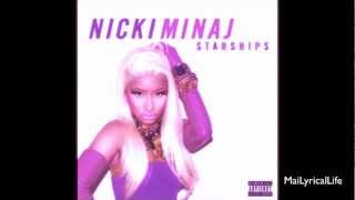 Nicki MInaj - Starships Instrumental / Karaoke+ Lyrics