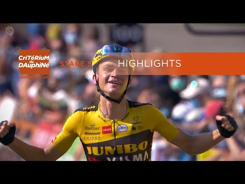 Critérium du Dauphiné 2020 – Stage 5 – Stage highlights