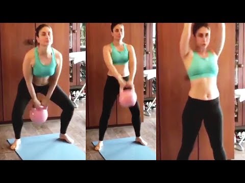 Kareena Kapoor Workout In Gym Today