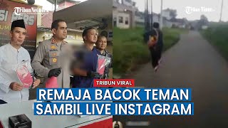 3 Remaja 14 Tahun Live Instagram saat Bacok Teman Gara gara Hal Sepele