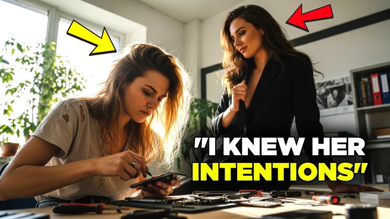 I Only Repair Phones… Why Is the Billionaire Boss Asking Me to Lunch - Lesbian Love Story