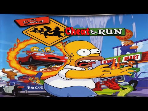 Simpsons: Hit and Run All Cheats Gameplay Xbox