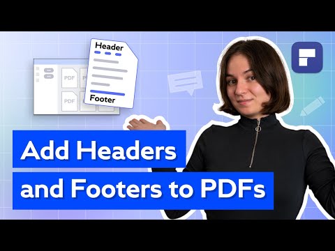 Video: Pot adăuga un subsol la un document PDF?