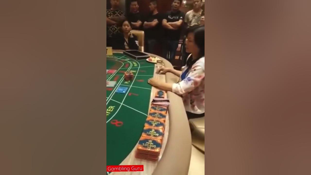 Casino Baccarat | Super High Stakes | 1 Million $ Bets!