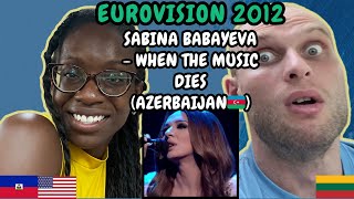 REACTION TO Sabina Babayeva - When The Music Dies (Azerbaijan 🇦🇿 Eurovision 2012)