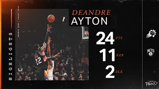 Deandre Ayton (24 PTS, 11 REB) Controls Paint vs. Warriors | Phoenix Suns