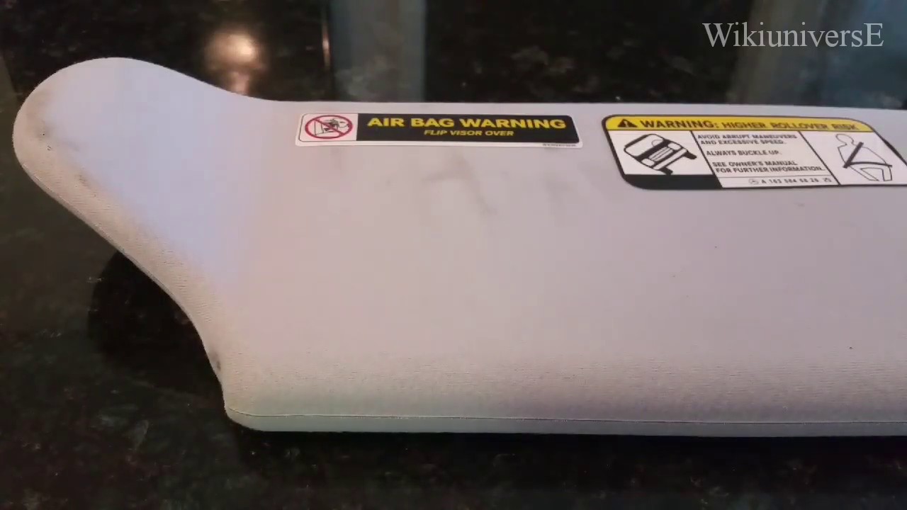 The Fastest Way To Clean Your Car Sun Visor! YouTube
