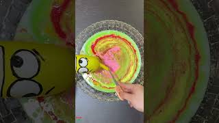 MAKING SLIME WITH BALLOON #shorts