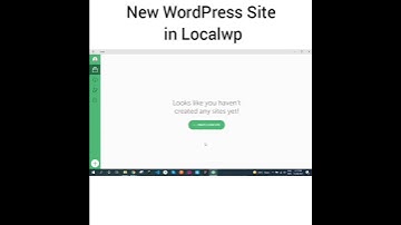 LocalWP - Create a new WordPress site