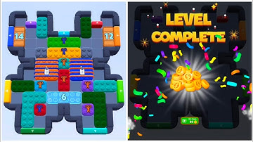 Color block jam Level 439 hard level Walkthrough Solution 