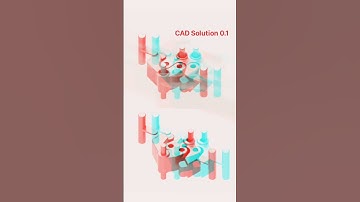 Train Coupling Mechanism System|#automobile #solidworks #3dmodeling #engineering #cad #shorts