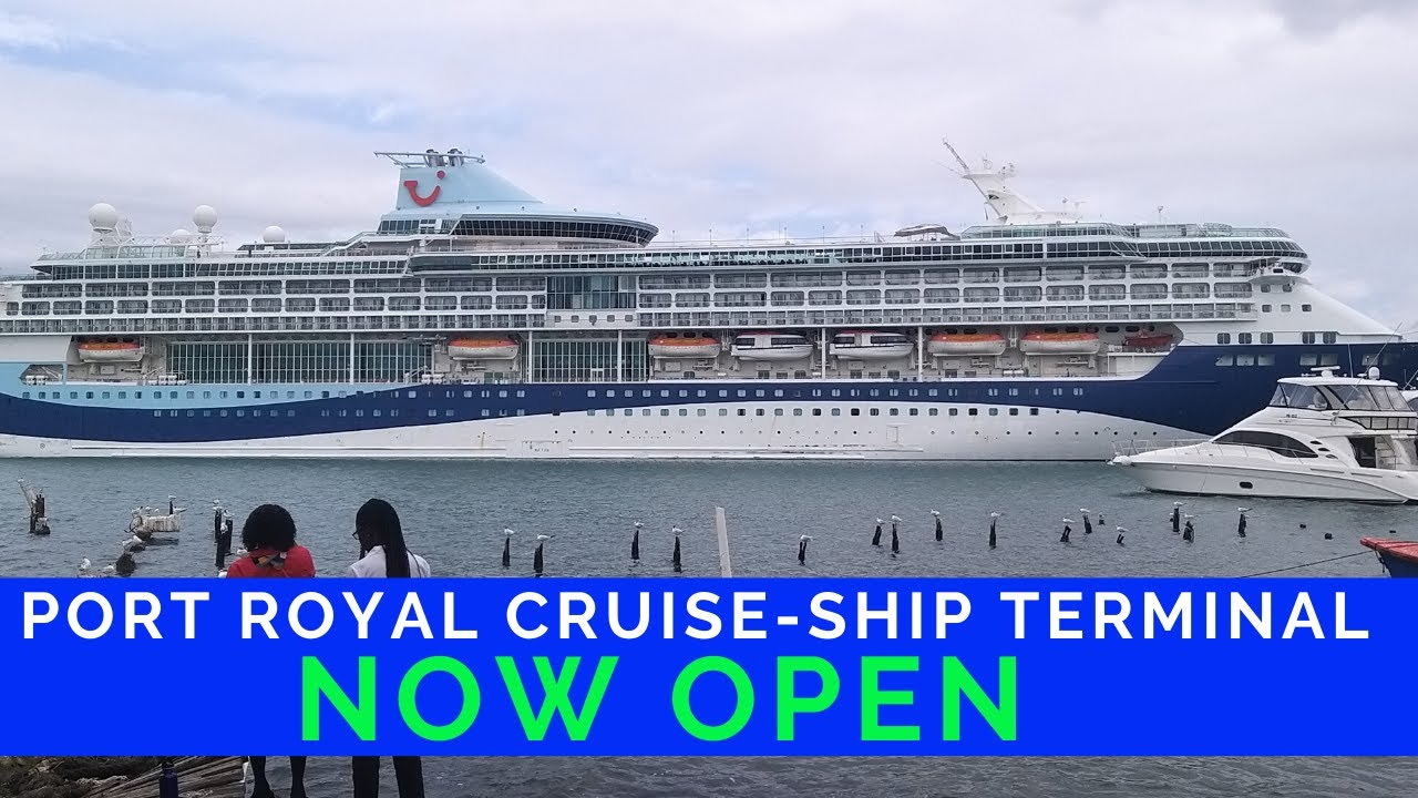 Port Royal Cruise Ship Port Now Open 1st Ship Arrival 1st Look Must Watch History Created Kgn Youtube