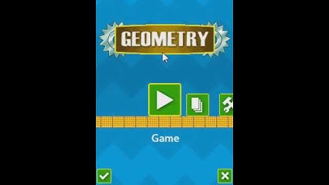 Клон Geometry Dash на Java (J2ME) #shorts #javagame