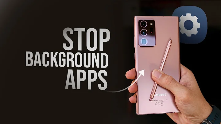How to Stop Background Apps on Android (tutorial)