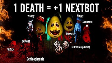 Gmod Nextbots but every DEATH... I add another Nextbot... (3D Edition)