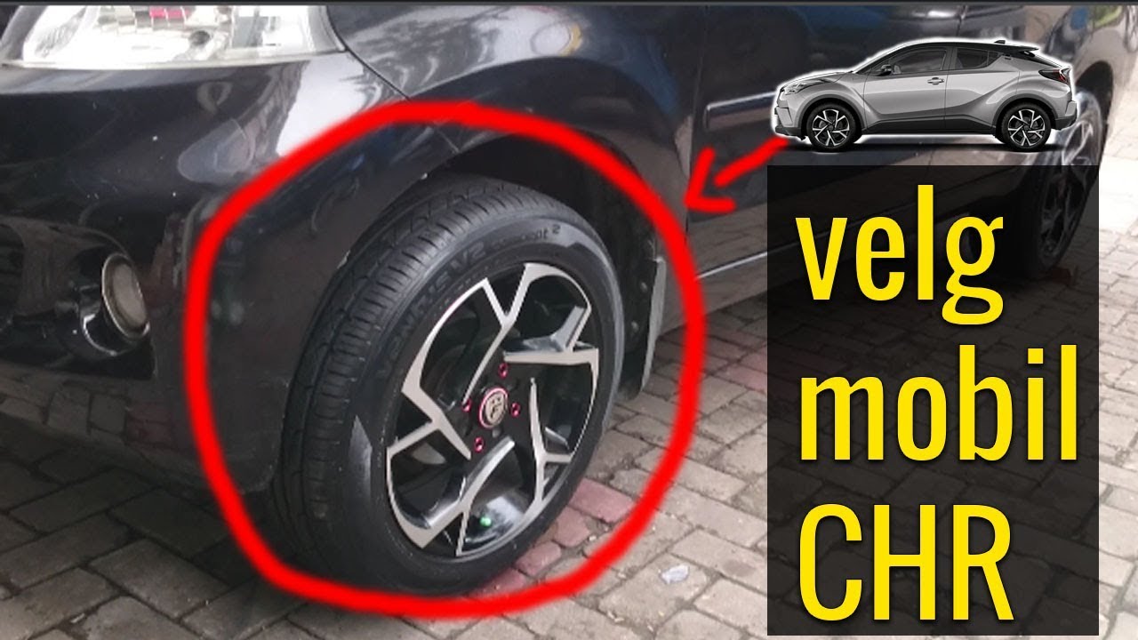 Ganti Velg Mobil Xenia Dengan Velg Toyota Chr Ring 16 Youtube