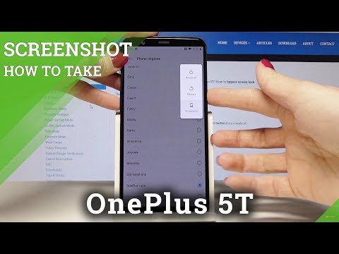 Screenshot OnePlus 5T - How to Takie Screenshot / Capture Screen