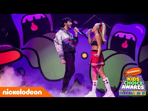 Danna Paola y Sebastián Yatra - “No Bailes Sola” | KCA MÉXICO 2020 | Nickelodeon en Español