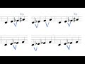 Tetrachords Slow Practice for Theremin or other instruments