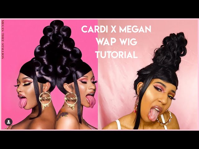 CARDI B WAP x MEGAN THEE STALLION HAIR TUTORIAL