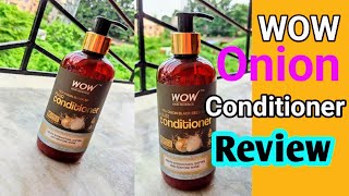 wow Red Onion Black Seed Oil Hair Conditioner review || Original review after use