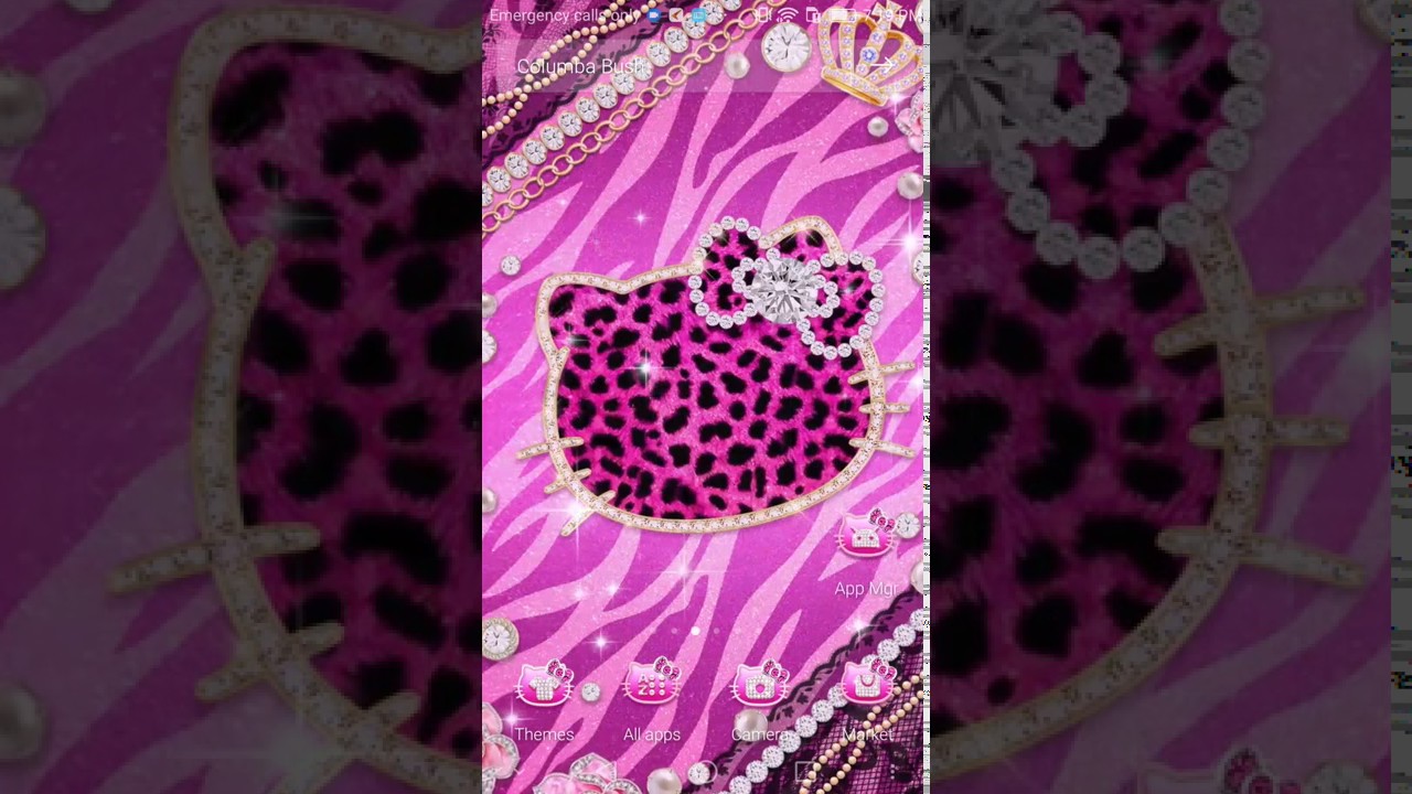 😻Cute 3D Pink Kitty Theme😻 3ds