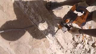 Chiseling Of Step