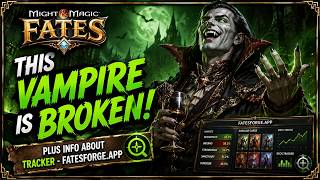This Vampire is broken! Plus info about Tracker - FatesForge.app for Might and Magic Fates screenshot 5