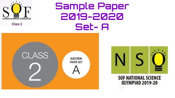 𝗖𝗹𝗮𝘀𝘀-𝟮 𝗡𝗦𝗢-𝗡𝗮𝘁𝗶𝗼𝗻𝗮𝗹 𝗦𝗰𝗶𝗲𝗻𝗰𝗲 𝗢𝗹𝘆𝗺𝗽𝗶𝗮𝗱 𝗦𝗲𝘁 A Part-2 𝗦𝗼𝗹𝘃𝗲𝗱 𝗽𝗮𝗽𝗲𝗿 𝘄𝗶𝘁𝗵 𝗲𝘅𝗽𝗹𝗮𝗻𝗮𝘁𝗶𝗼𝗻 2019-2020#nso #ieo