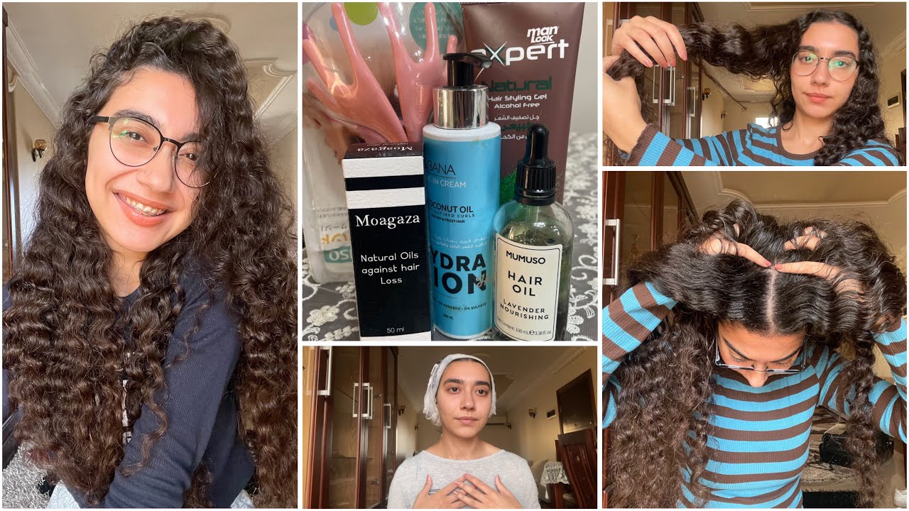 روتين شعري بالتفصيل و الخطوات .. ( حمام الزيت .. غسيل الشعر .. ستايلنج الشعر )