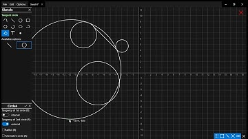 Tangent drawing in SmartCAD