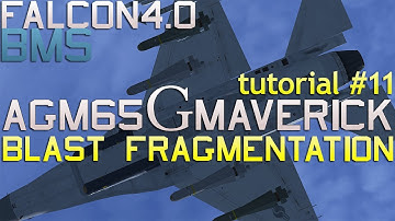 Falcon 4 BMS 4.33 Tutorial 11 AGM65G Maverick vs Unju-Ni bridge