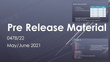 solved Pre release material 2021 | may june / 0478 /mountain railway / pseudo code /computer science