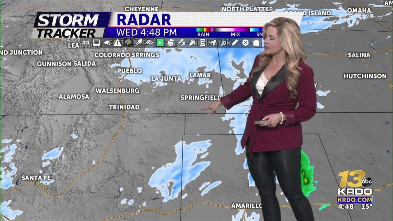 SNOW TAPERS OFF TONIGHT - YouTube