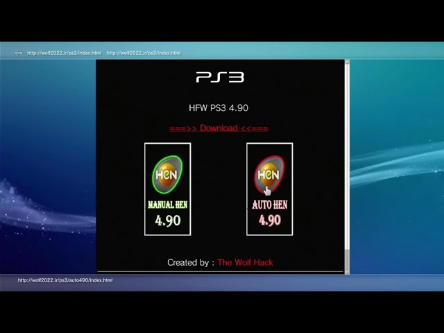 PS3 HEN 4.90 Is Here! I'll Show You How To Get It 